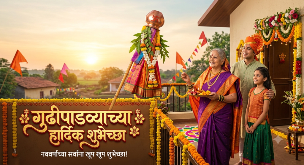 130+ Gudi Padwa Marathi Wishes – Best Messages & Quotes for 2026 gudi padwa marathi wishes