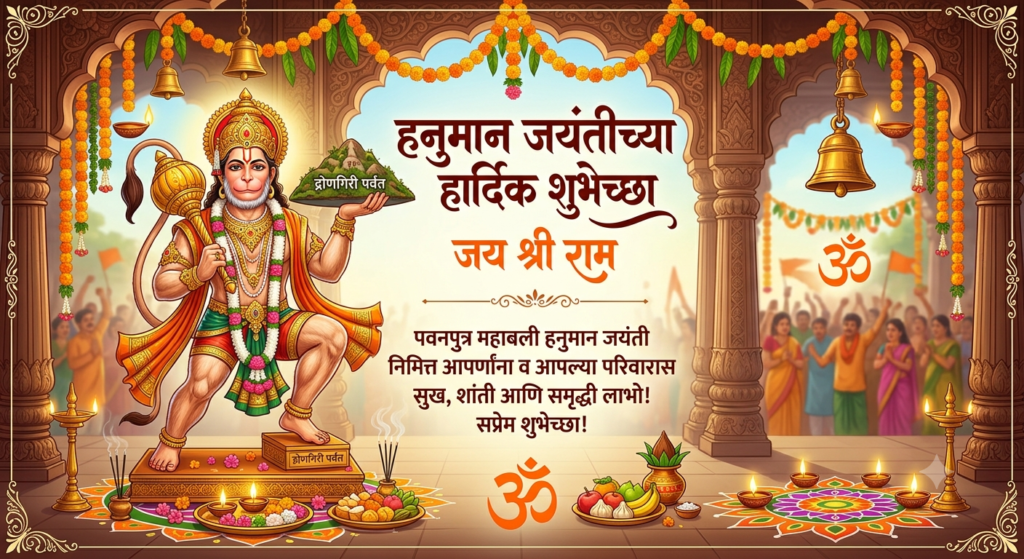 130+ Hanuman Jayanti Wishes in Marathi – Ultimate भक्तिमय आणि हृदयस्पर्शी शुभेच्छा 2026 hanuman jayanti wishes in marathi