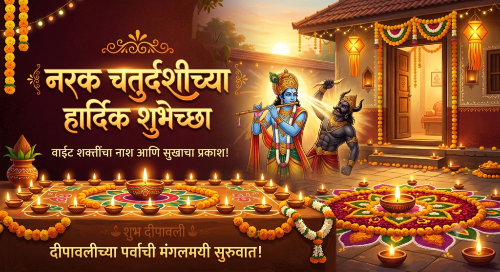 130+ narak chaturdashi wishes in marathi – Ultimate मंगलमय आणि हार्दिक शुभेच्छा 2026 narak chaturdashi wishes in marathi