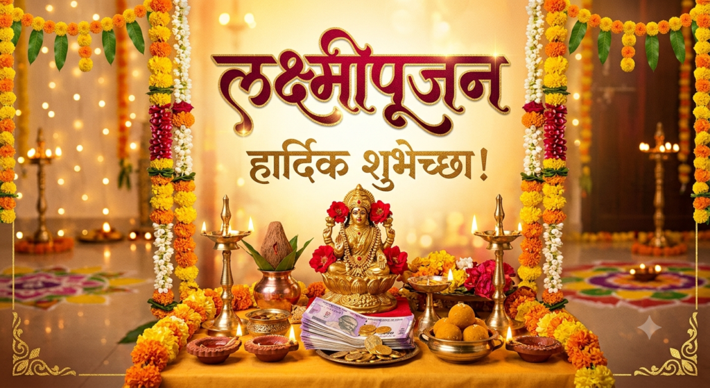 laxmi pujan wishes in marathi