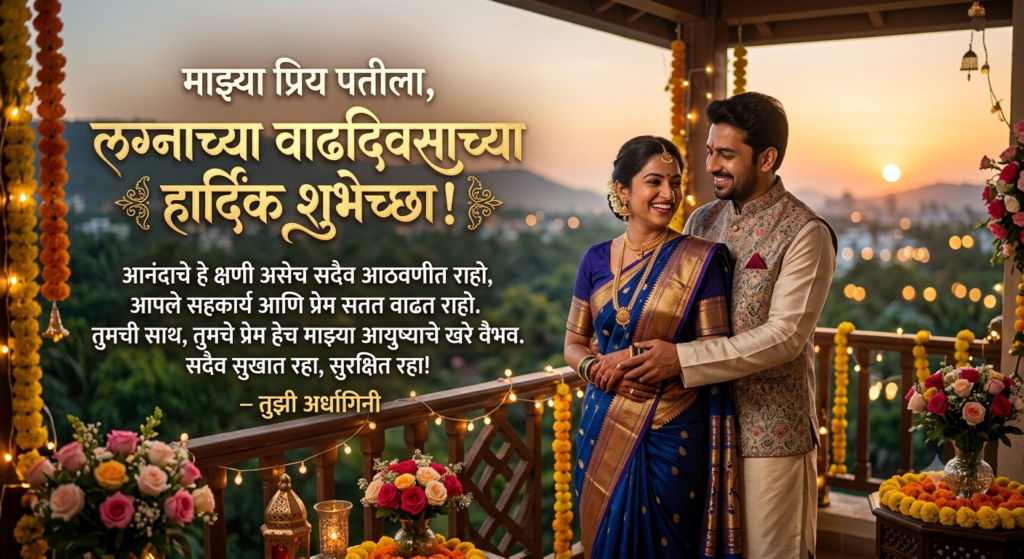 130+ happy anniversary wishes in marathi for husband – मनापासून प्रेमळ शुभेच्छा 2026 happy anniversary wishes in marathi for husband