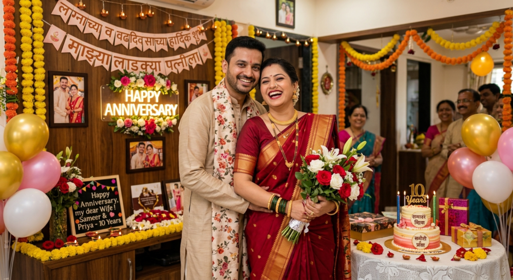 130+ happy anniversary wishes for wife in marathi – सुंदर, रोमँटिक आणि हृदयस्पर्शी शुभेच्छा happy anniversary wishes for wife in marathi