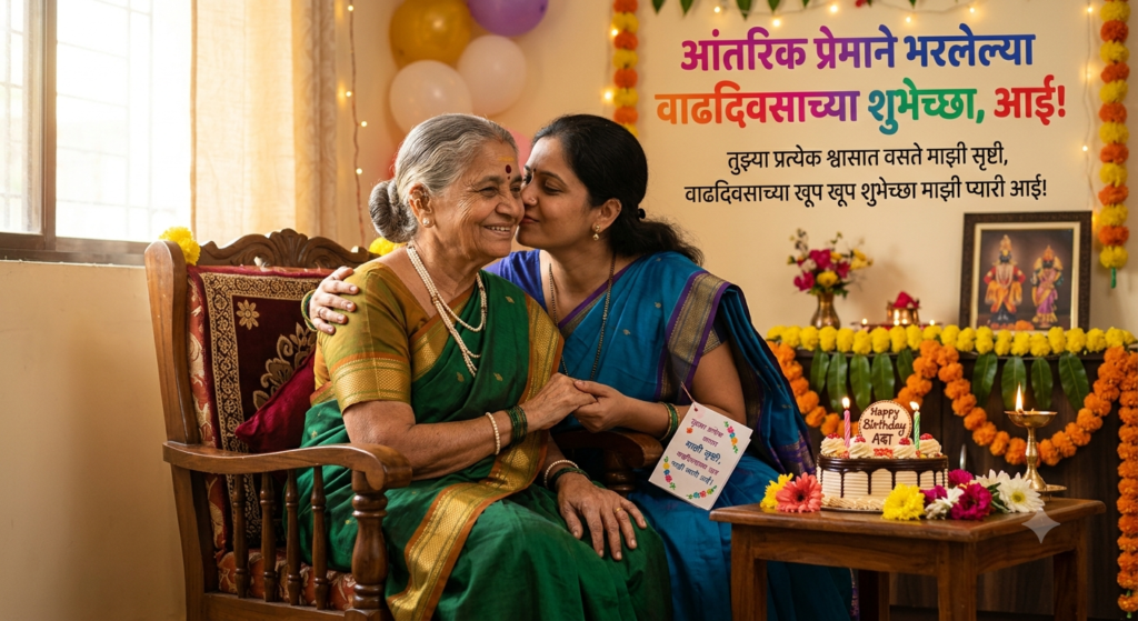 130+ aai status heart touching birthday wishes for mother in marathi – मनाला भिडणाऱ्या खास शुभेच्छा 2026 aai status heart touching birthday wishes for mother in marathi