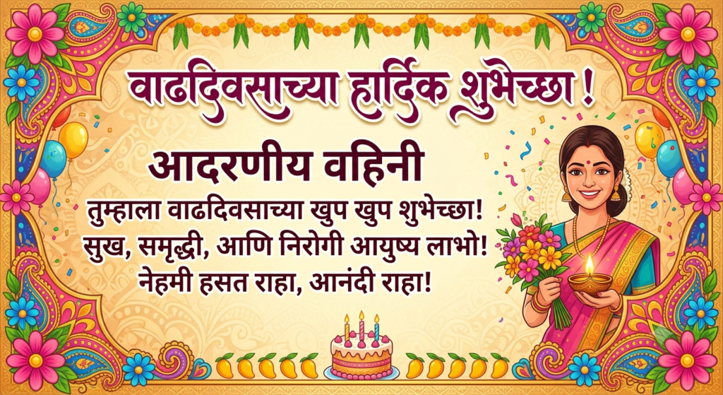 130+ happy birthday vahini wishes in marathi – सुंदर, प्रेमळ आणि मनापासून शुभेच्छा 2026 happy birthday vahini wishes in marathi