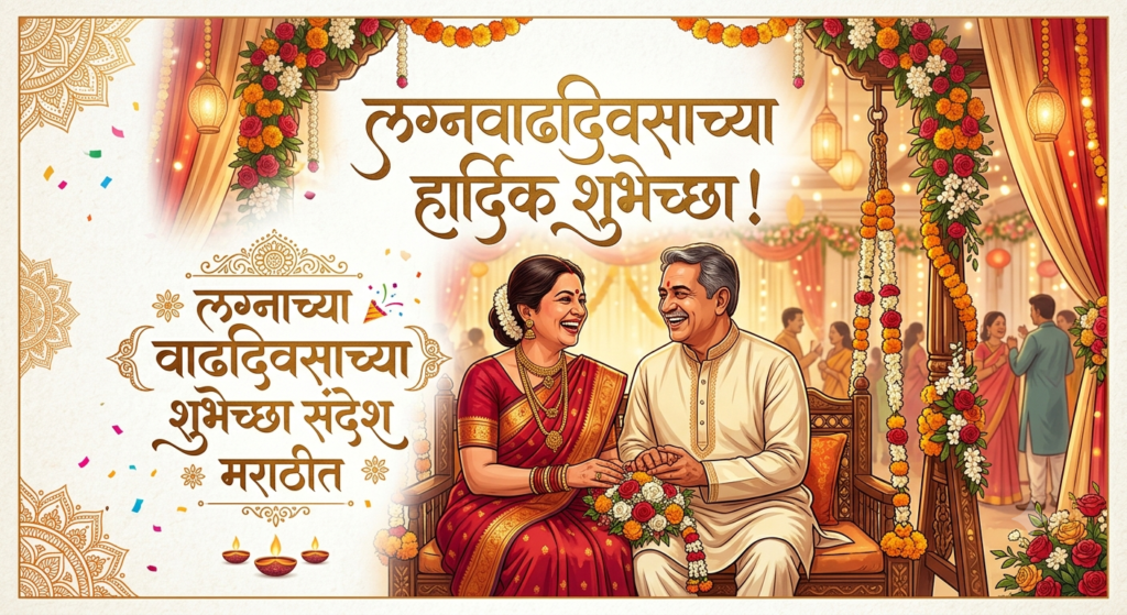 150+ Wedding Anniversary Wishes in Marathi – Ultimate, प्रेमळ आणि हृदयस्पर्शी शुभेच्छा 2026 wedding anniversary wishes in marathi