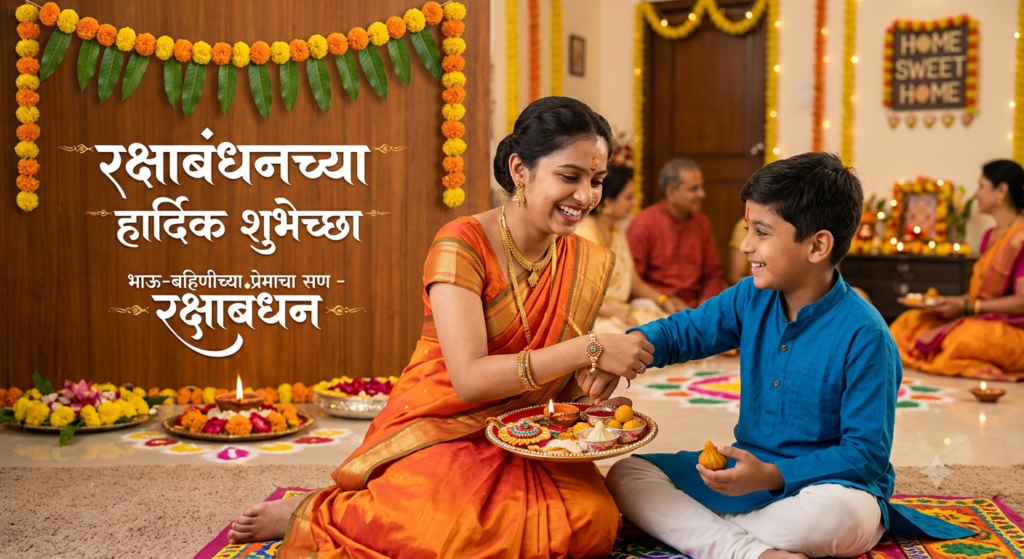 130+ raksha bandhan wishes in marathi – Ultimate, खास आणि मनापासून शुभेच्छा 2026 raksha bandhan wishes in marathi